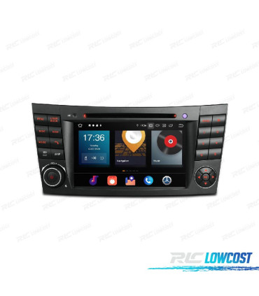 RADIO GPS ANDROID 10 PARA MERCEDES CLS W219 05-06 E W211 02-09