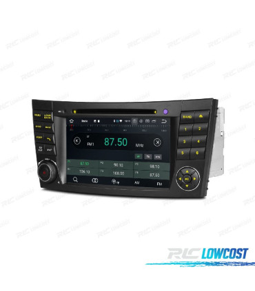 RADIO GPS ANDROID 10 PARA MERCEDES CLS W219 05-06 E W211 02-09