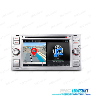 RADIO GPS ANDROID 12 PARA FORD FOCUS C-MAX FIESTA GALAXY KUGA MONDEO S-MAX TRANSIT
