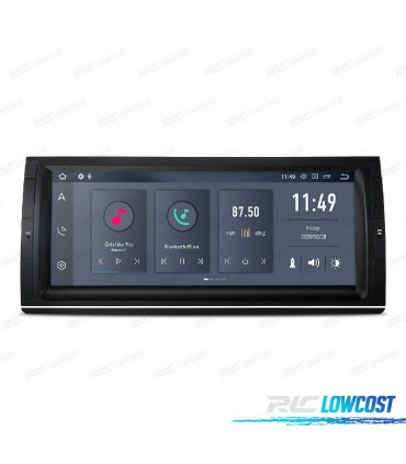 RADIO GPS ANDROID 12 PARA BMW X5 E53 99-06