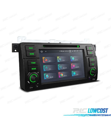 RADIO GPS ANDROID 14 BMW E46 4GB RAM 64GB ROM DVD