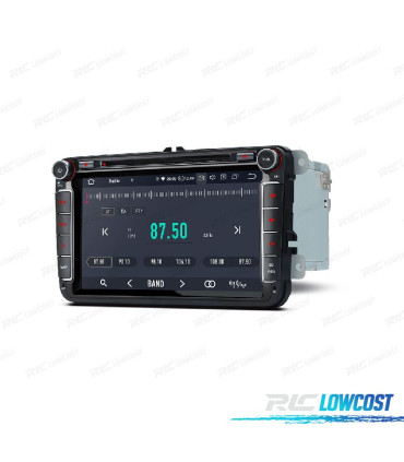 RADIO GPS ANDROID 12 PARA VOLKSWAGEN VW SEAT SKODA MULTIMEDIA DVD