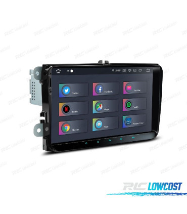 RADIO GPS ANDROID 12 VOLKSWAGEN VW SEAT SKODA 05-14