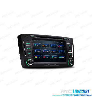 RADIO GPS ANDROID 10 PARA SKODA OCTAVIA YETI 09-13