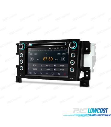 RADIO GPS ANDROID 12 PARA SUZUKI GRAND VITARA 05-13
