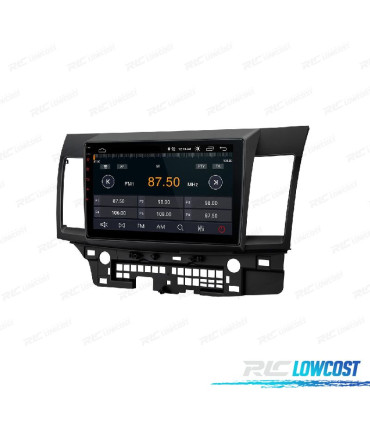 RADIO GPS ANDROID 14 MITSUBISHI LANCER 07-17