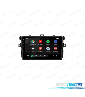 RADIO GPS ANDROID 10 PARA TOYOTA COROLLA 07-13