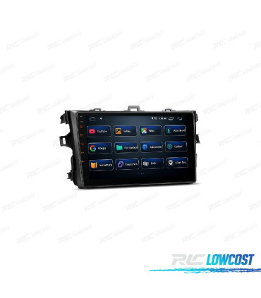 RADIO GPS ANDROID 10 PARA TOYOTA COROLLA 07-13