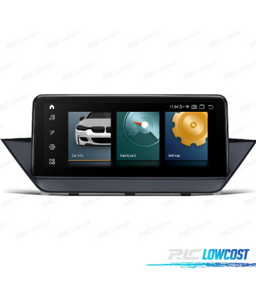 RADIO GPS ANDROID 10 BMW X1 E84 09-15 C