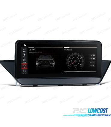 RADIO GPS ANDROID 10 BMW X1 E84 09-15 C