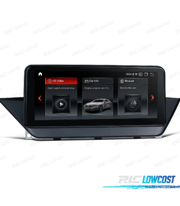 RADIO GPS ANDROID 10 PARA BMW X1 E84 09-15 C