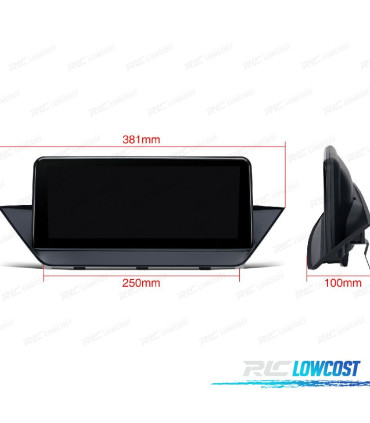 RADIO GPS ANDROID 10 BMW X1 E84 09-15 D