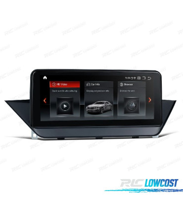 RADIO GPS ANDROID 10 PARA BMW X1 E84 09-15 D