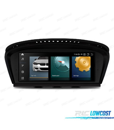 RADIO GPS ANDROID 12 BMW E90 E91 E92 E93 05-08 E60 E61 E63 E64 05-08 CCC