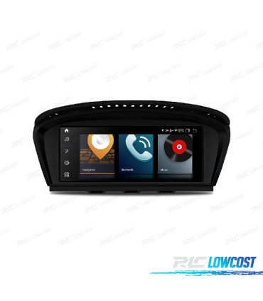 RADIO GPS ANDROID 10 BMW E90 E91 E92 E93 09-12 E60 E61 E63 E64 09-12