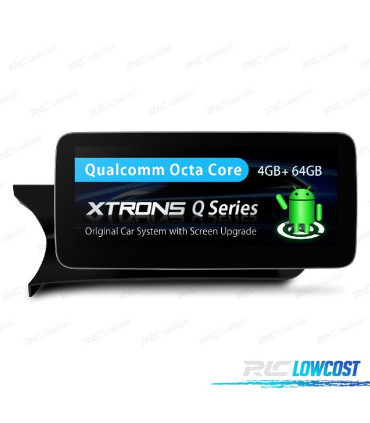 RADIO GPS ANDROID 12 PARA MERCEDES W204 11-14