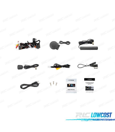 RADIO GPS ANDROID 12 PARA MERCEDES W204 11-14