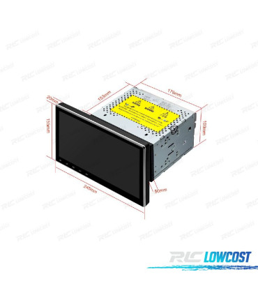 RADIO GPS ANDROID 10 10"