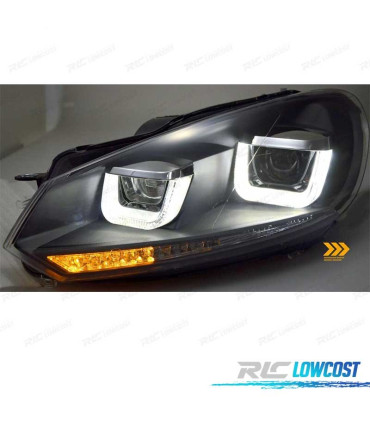 FAROS PARA VOLKSWAGEN VW GOLF VI LIMOUSINE 08-12 FULL LED DINAMICOS