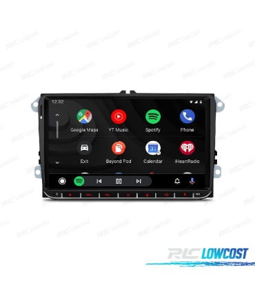 RADIO GPS ANDROID 14 PARA VOLKSWAGEN VW SKODA SEAT