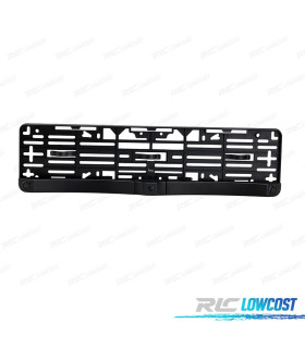 SOPORTE DE MATRICULA CON SENSORES DE APARCAMIENTO PDC + CAMARA DE APARCAMIENTO INTEGRADA LUZ LED