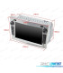 RADIO GPS ANDROID 11 PARA OPEL ASTRA H VIVARO ZAFIRA VECTRA CORSA D QUAD CORE GRIS CLARO
