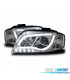 FAROS LUZ DIURNA LED AUDI A3 8P 03-08 TRU DRL ECE-R87 CROMADO