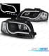 FAROS AUDI A3 8P LUZ DIURNA TUBE LIGHT FONDO NEGRO