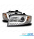 FAROS AUDI A4 B6 00-04 LUZ DIURNA TUBE LIGHT FONDO CROMO