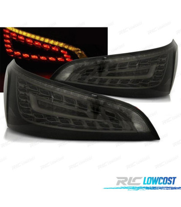 PILOTOS AUDI Q5 08-12 LED FONDO NEGRO AHUMADO