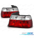 PILOTOS BMW E36 90-97 ROJO CROMO