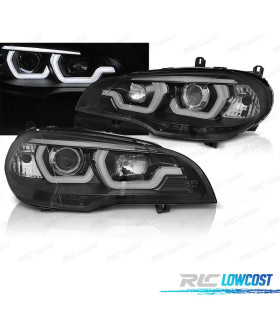 FAROS BMW X5 E70 07-13 TUBE LIGHT DRL BLACK