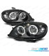 FAROS CITROEN SAXO 99-04 OJOS ANGEL FONDO NEGRO