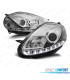 FAROS LUZ DIURNA PARA FIAT GRANDE PUNTO 08-09 CROMADOS