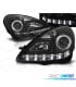 FAROS MERCEDES CLASE SLK R171 04-11 LUZ DIURNA LED FONDO NEGRO