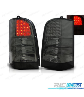 PILOTOS MERCEDES VITO W638 95-03 LED FONDO CROMO AHUMADO