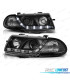 FAROS OPEL ASTRA F 91-94 LUZ DIURNA LED FONDO NEGRO