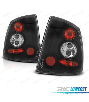 PILOTOS PARA OPEL ASTRA G 2P 4P 97-04 FONDO NEGRO LOOK LEXUS