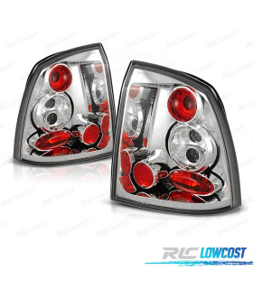 PILOTOS PARA OPEL ASTRA G 3P 5P 97-04 FONDO CROMO