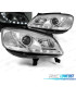 FAROS OPEL ZAFIRA 99-05 LUZ DIURNA LED FONDO CROMO
