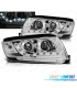 FAROS SKODA FABIA 99-07 LUZ DIURNA LED FONDO CROMO