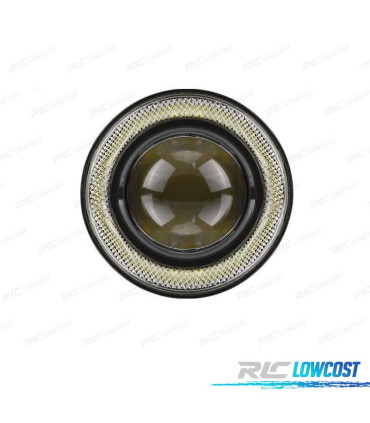 PROYECTORES LASER LED 1200LM 30W LUZ LED ANTINIEBLA OJO ANGEL DRL