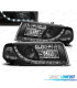FAROS SKODA OCTAVIA 01-04 LUZ DIURNA LED FONDO NEGRO