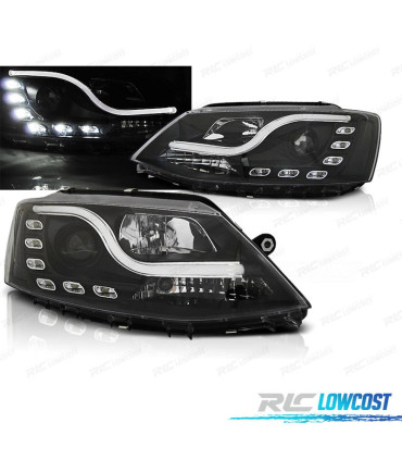 FAROS PARA VOLKSWAGEN VW JETTA VI 11-14 TRU DRL NEGROS