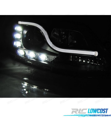 FAROS PARA VOLKSWAGEN VW JETTA VI 11-14 TRU DRL NEGROS