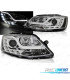 FAROS TRU DRL PARA VOLKSWAGEN VW JETTA VI 11-14 CROMADOS