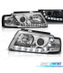 FAROS VOLKSWAGEN VW PASSAT B5 3B 96-00 LUZ DIURNA TRU DRL CROMADO