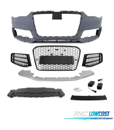 PARAGOLPES DELANTERO AUDI A5 8T 12-16 LOOK RS5 PDC + LIP SPOILER FRONTAL