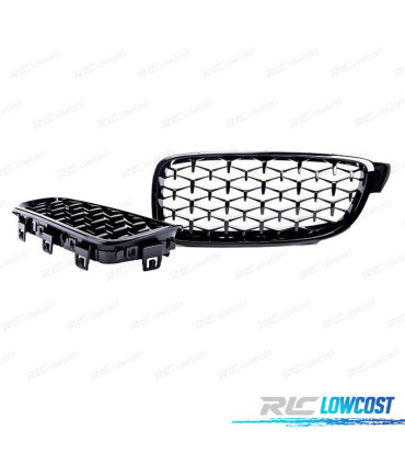 PARRILLAS BMW F32 F33 F36 LOOK M4 NEGRO DIAMANTE