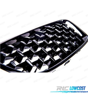 PARRILLAS BMW F32 F33 F36 13-16 LOOK M4 NEGRO DIAMANTE